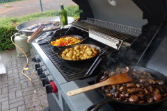 Maskottchen und Catering