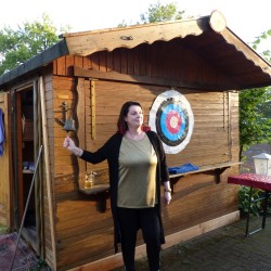 Betriebsfeier mit Verabschiedung